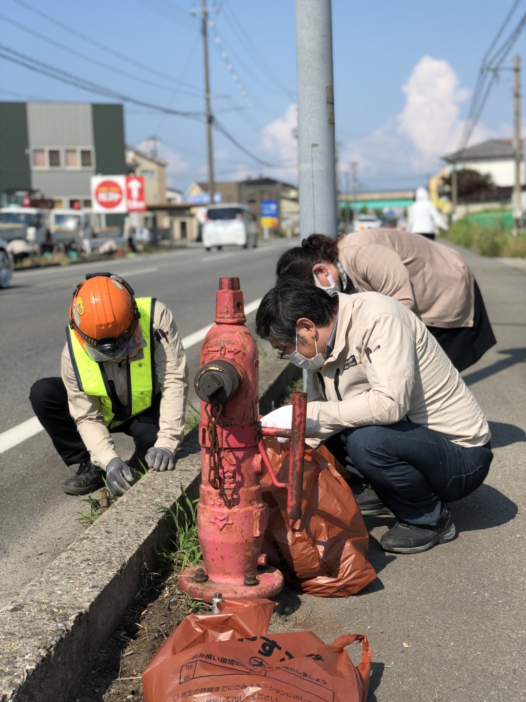 ごみ拾い